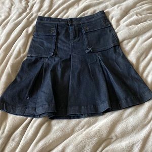 Diesel midi denim skirt